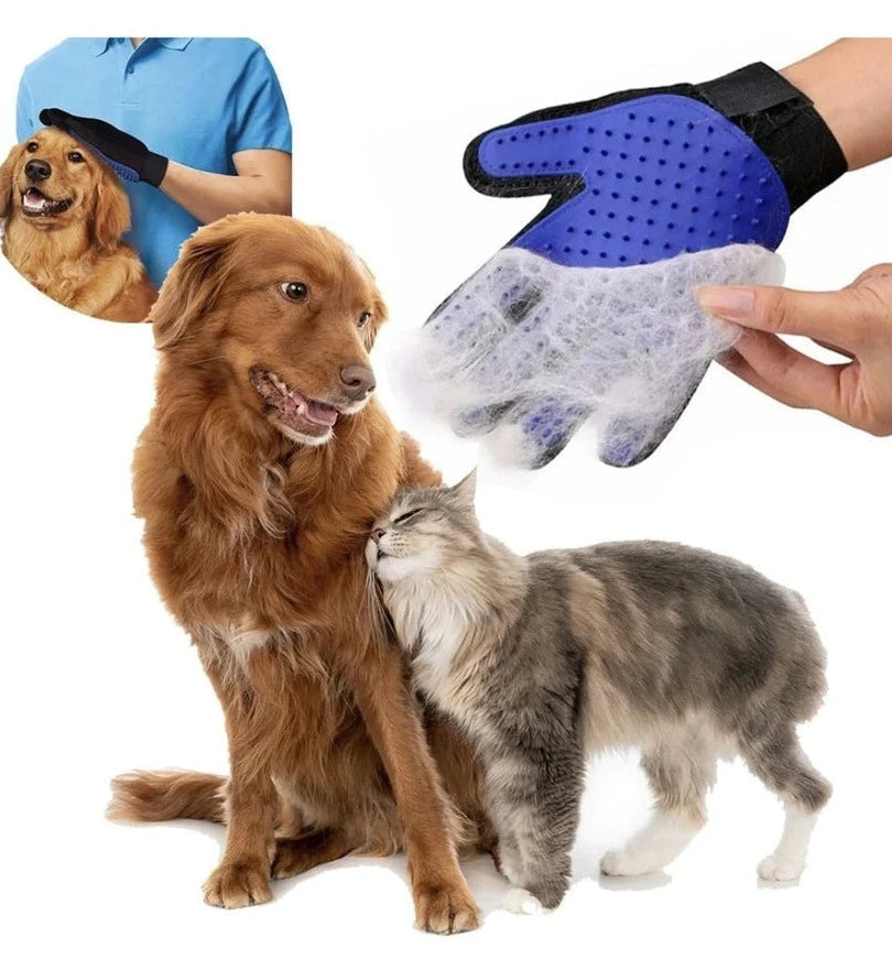 🐶😺 "¡Dile Adiós al Pelo Suelto! Guantes Mágicos para una mascota  Limpia y Brillante"